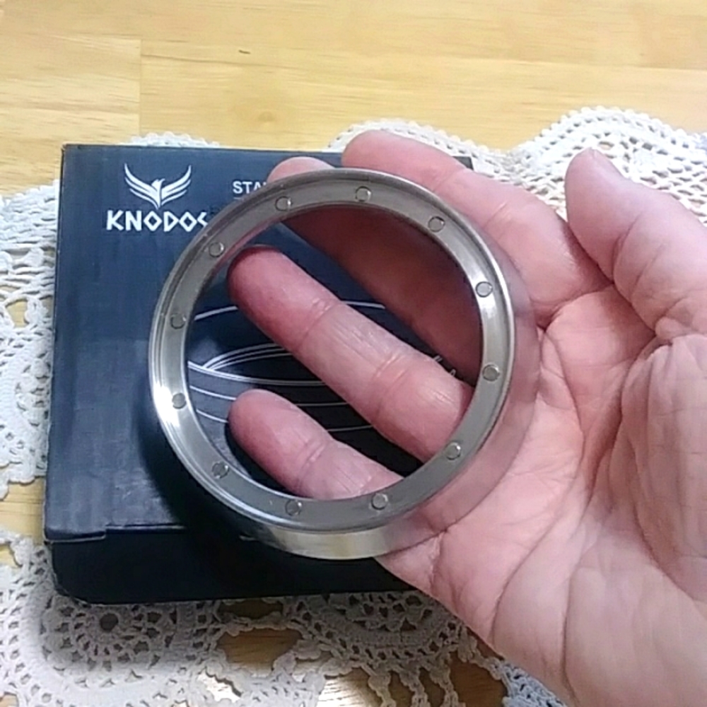 Knodos Espresso Stainless Steel Dosing Ring, no Puck Screen Included - Picture 2 of 7
